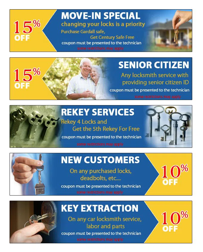 Northgate CO Locksmith Store, Colorado Springs, CO 719-387-4678 - coupon23-set-five